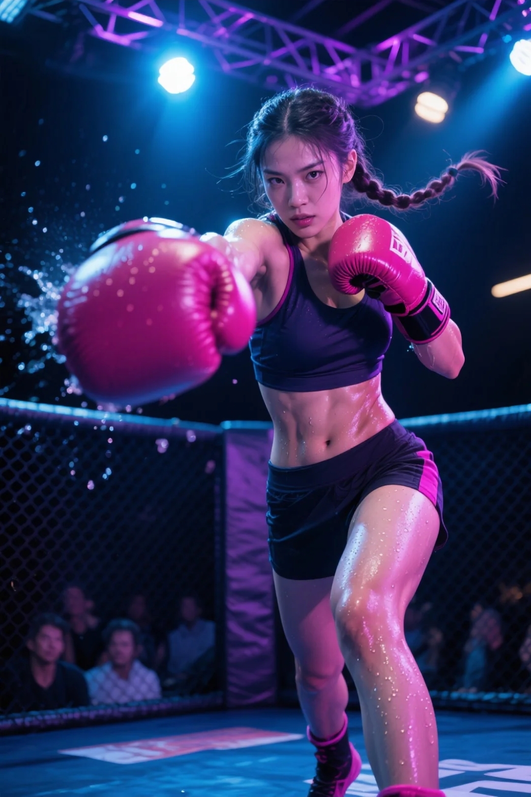 壮志凌云！运动员激情冲刺，勇攀高峰